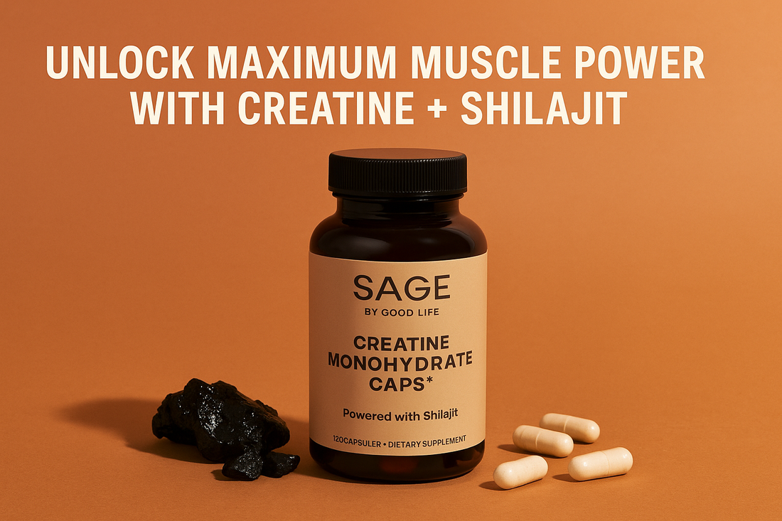 Unlock Maximum Muscle Power with Creatine + Shilajit