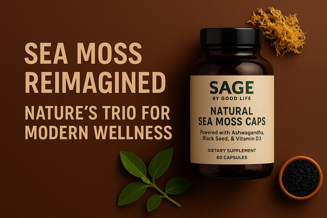 Sea Moss Reimagined - Nature’s Trio for Modern Wellness