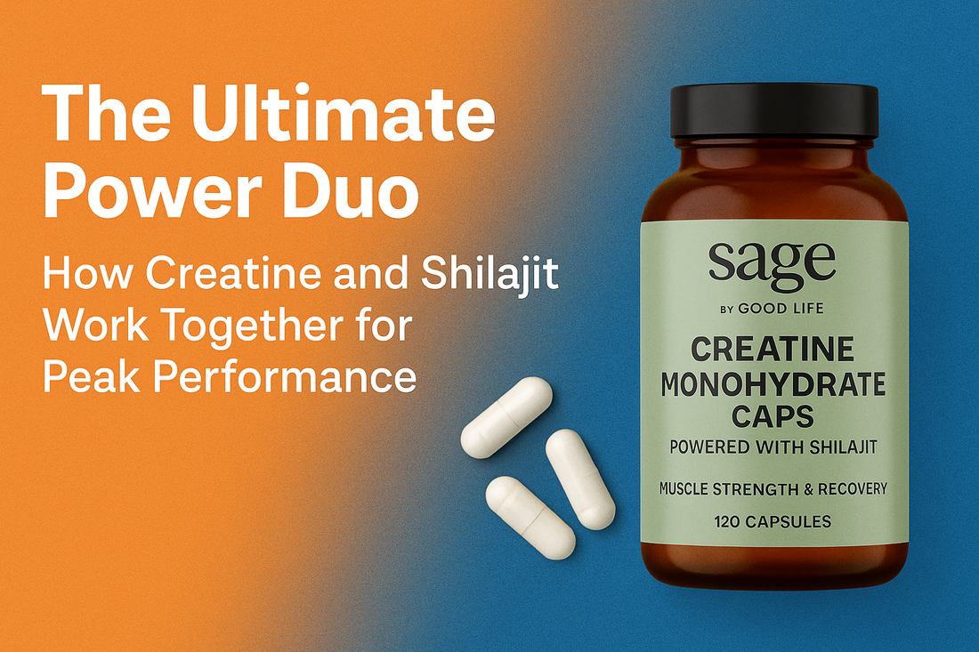 The Ultimate Power Duo - How Creatine and Shilajit Work Together for Peak Performance