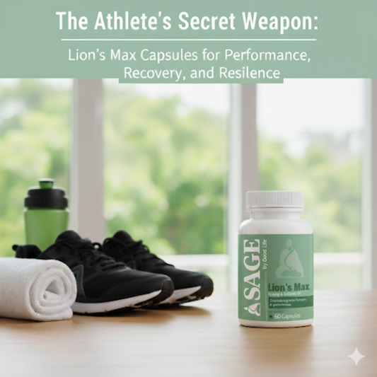 The Athlete’s Secret Weapon: Lion’s Max Capsules for Performance, Recovery, and Resilience