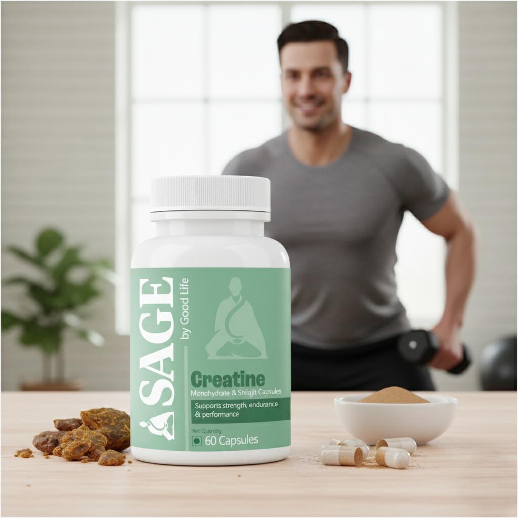 Boost Strength and Endurance with Sage Creatine and Shilajit