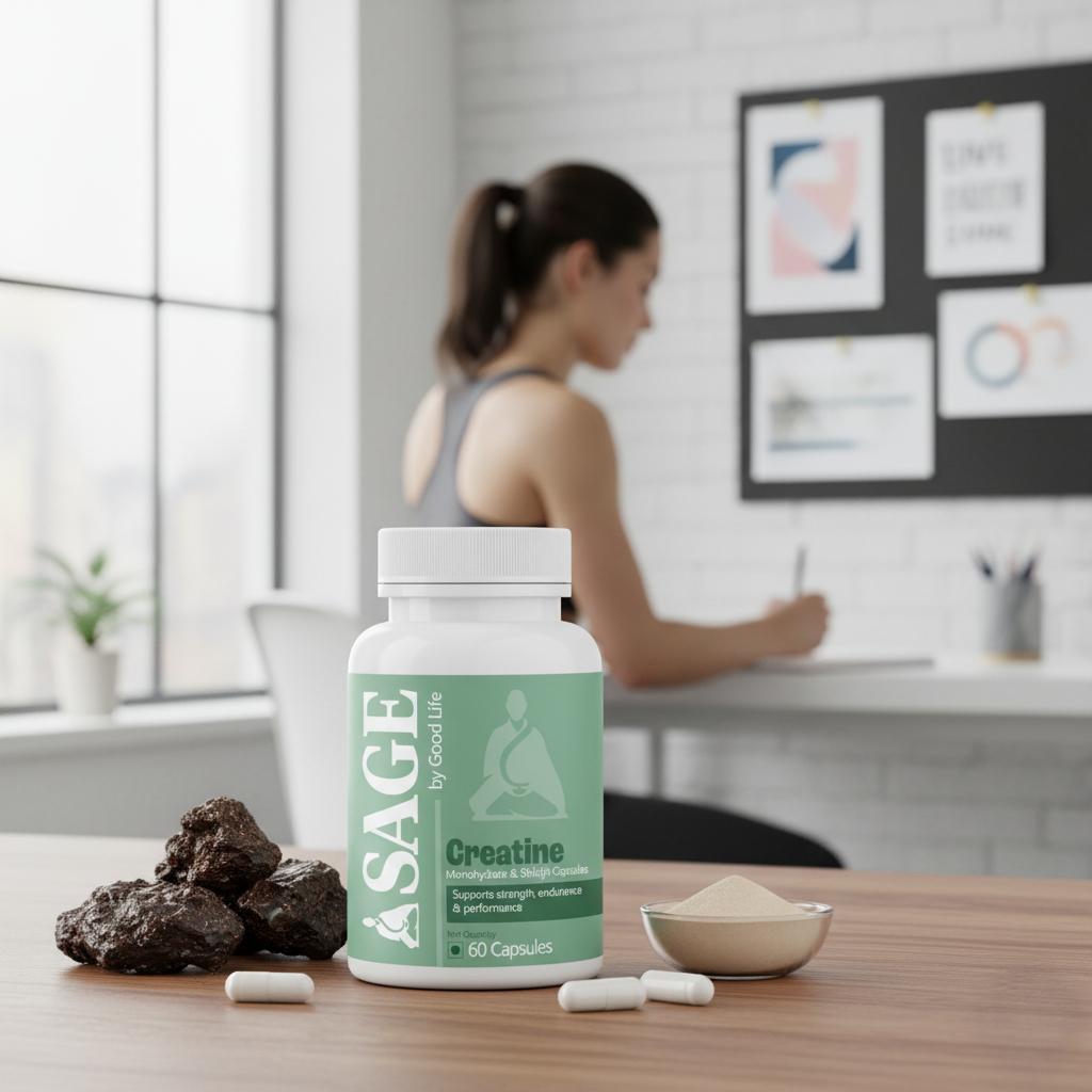 Unlock Your Potential with Sage Creatine and Shilajit Blend