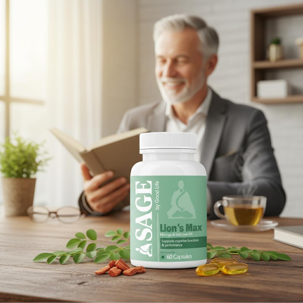 Nutritional Powerhouses for Brain and Heart Health in Sage Lion’s Max