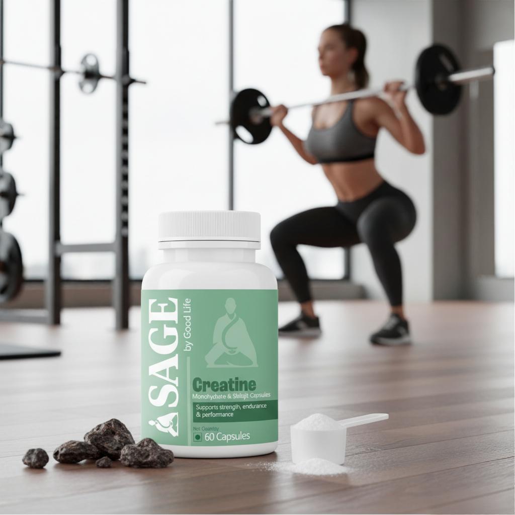Why Sage Creatine Monohydrate Capsules with Shilajit Are Ideal for Fitness Enthusiasts and Athletes