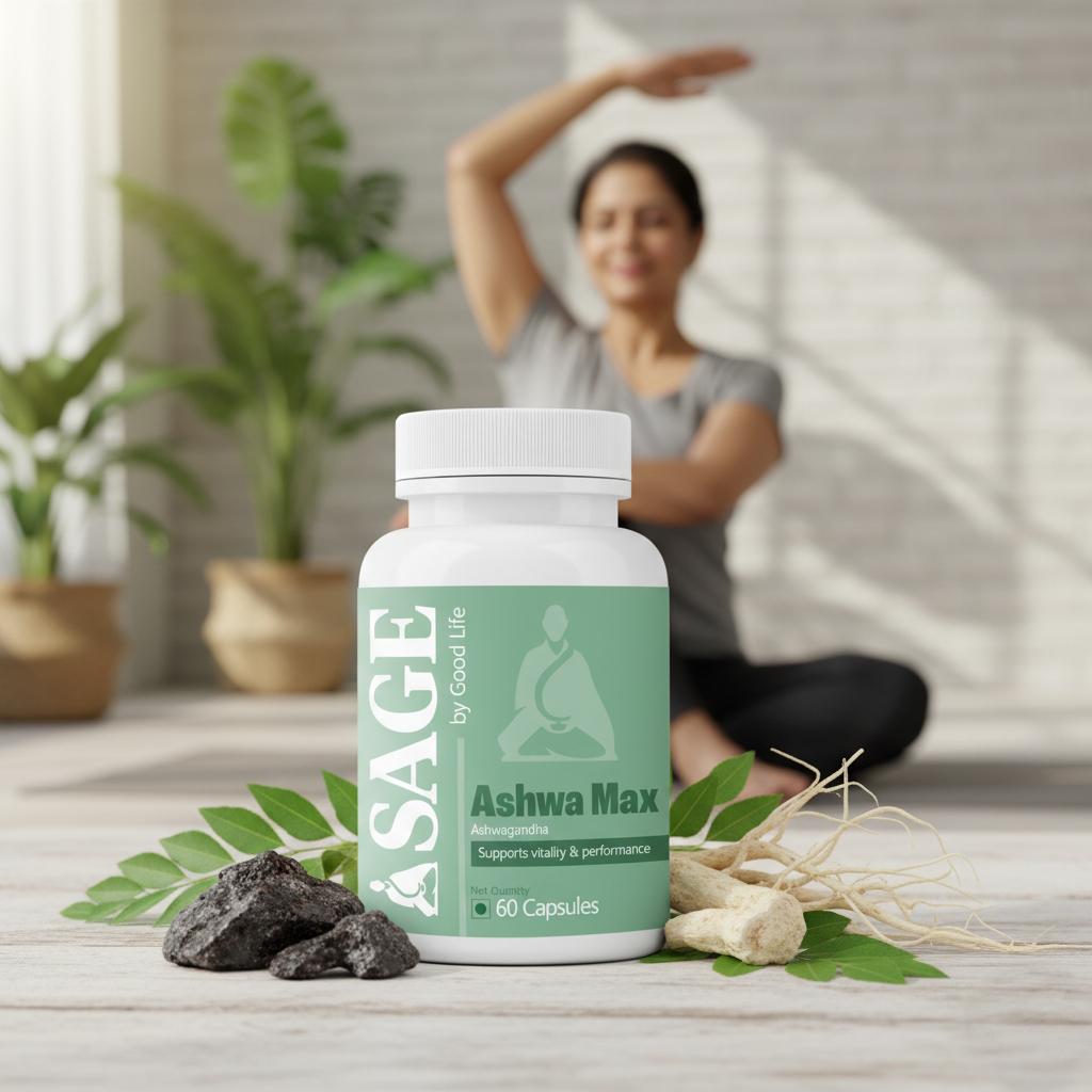 Unlocking Holistic Vitality: How Sage Ashwa Max Capsules Harness Ashwagandha, Shilajit & Safed Musli