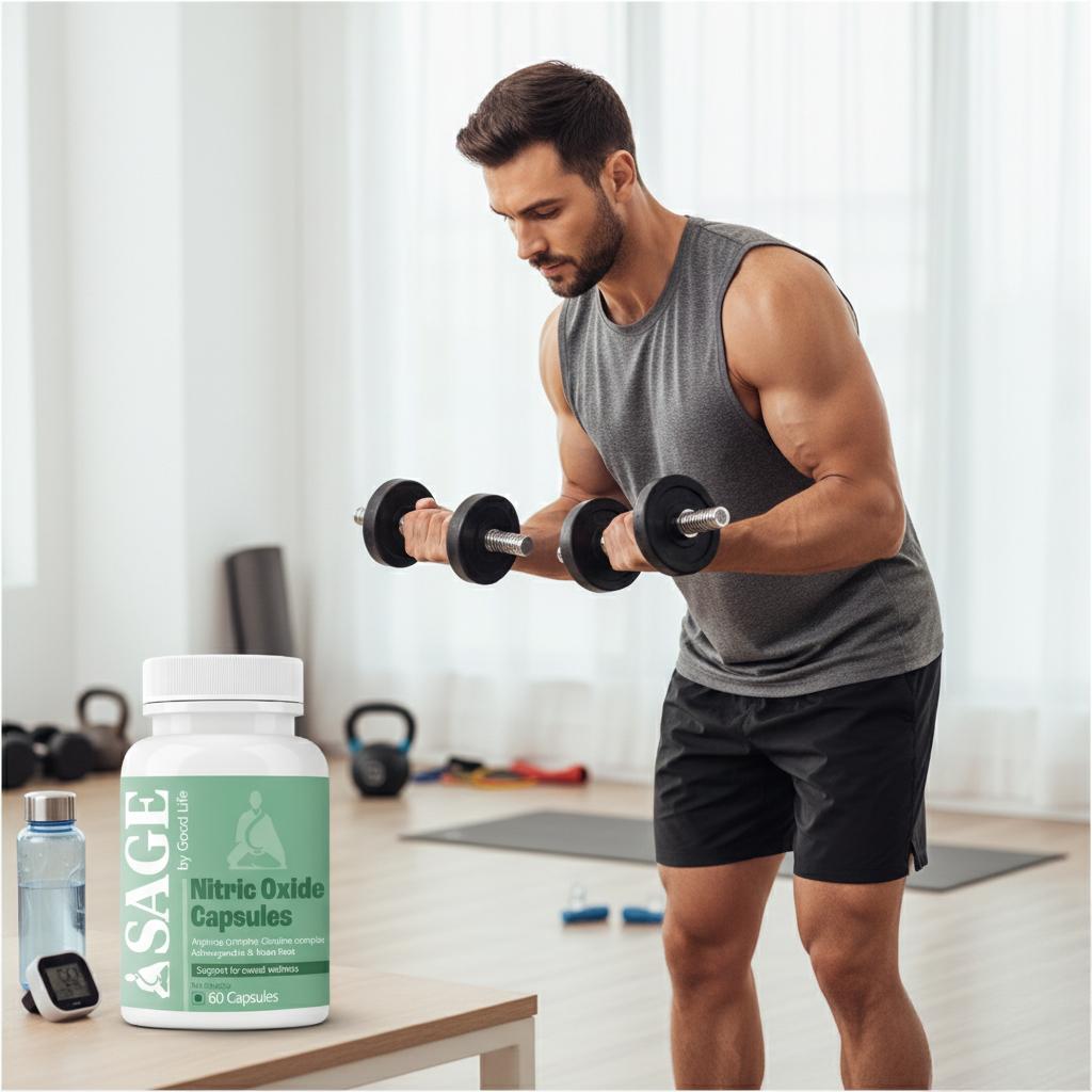 Supercharge Your Strength: How the Nitric Oxide + Creatine Stack from Sage by Good Life Rewrites Your Workout Limits
