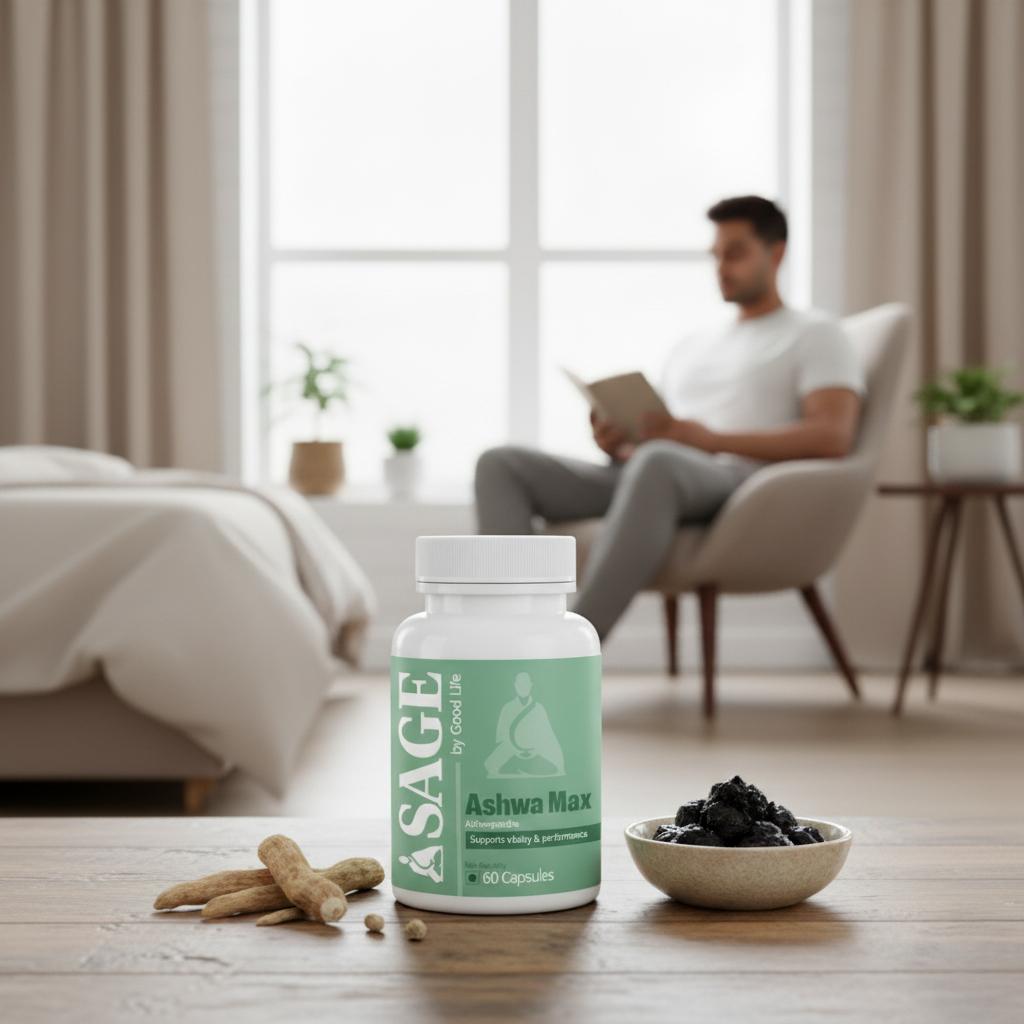 The Ultimate Natural Stress Buster: How Ashwa Max with Ashwagandha & Shilajit Supports Your Wellness
