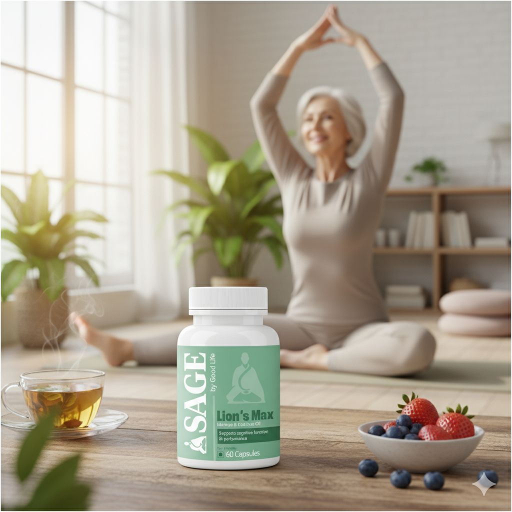 A Natural Approach to Healthy Aging: Sage Lion’s Max Capsules and Their Anti-Inflammatory Effects