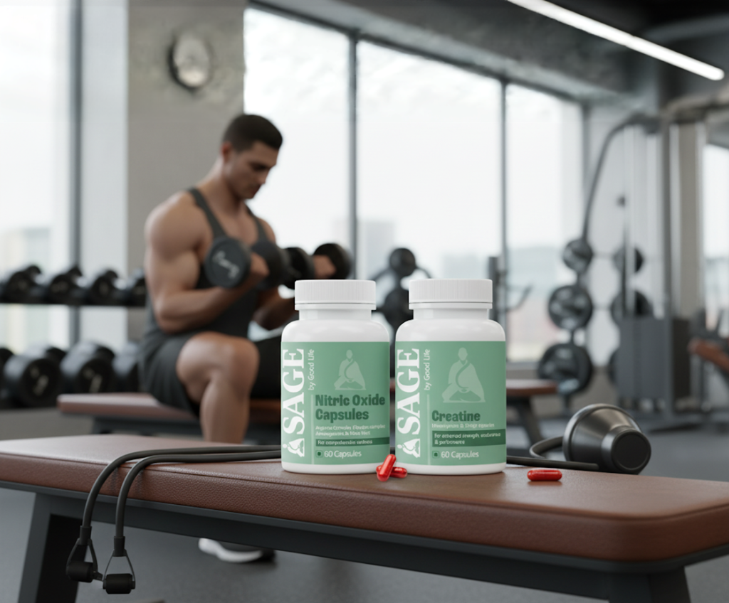 Beast Fuel Combo: Unleashing Power, Pump, and Recovery with Nitric Oxide & Creatine Capsules