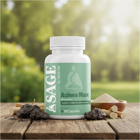 Sage Ashwa Max Capsules: Power of Shilajit & Safed Musli for Vitality