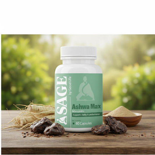 Sage Ashwa Max Capsules: Unlocking Natural Strength and Wellness with Shilajit and Safed Musli