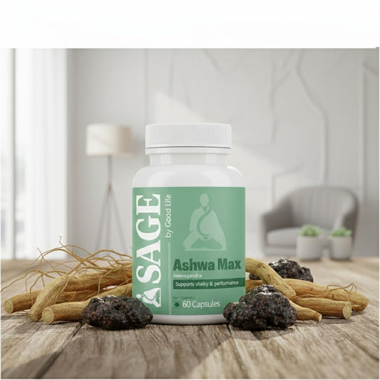 Sage Ashwa Max Capsules: A Potent Fusion of Shilajit and Safed Musli for Holistic Wellness and Vitality