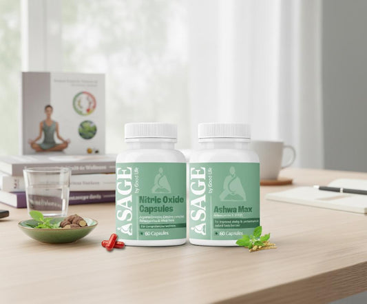 Power Max Combo: Elevating Physical and Mental Performance with Nitric Oxide and Ashwa Max Capsules