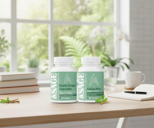 Power Max Combo: A Holistic Approach to Performance and Well-being with Nitric Oxide and Ashwa Max Capsules