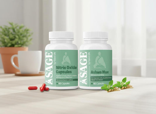 Power Max Combo: Harnessing the Synergy of Nitric Oxide and Ashwa Max Capsules for Ultimate Performance and Wellness