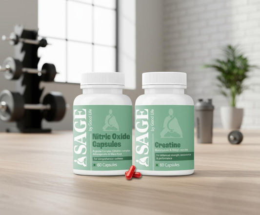 Beast Fuel Combo: Elevate Training with Nitric Oxide and Creatine Capsules