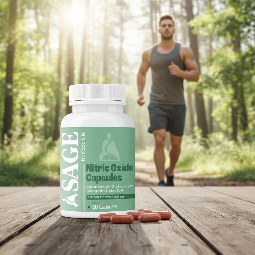 Sage Nitric Oxide Capsules: The Synergistic Power of L-Arginine, L-Citrulline, and Adaptogens for Enhanced Men’s Health