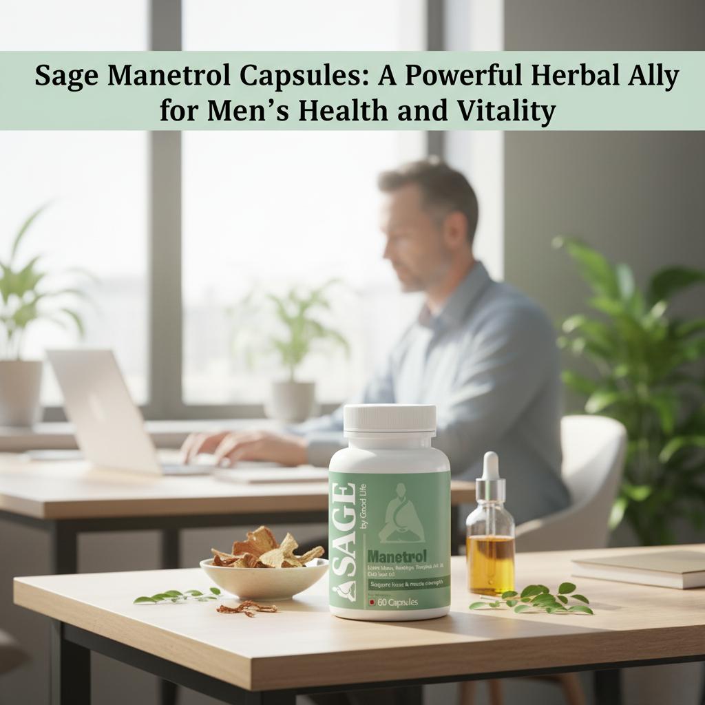 Sage Manetrol Capsules: A Powerful Herbal Ally for Men’s Health and Vitality