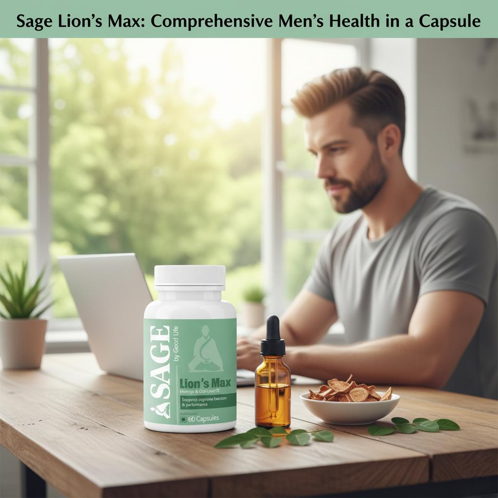Sage Lion’s Max: Comprehensive Men's Health in a Capsule