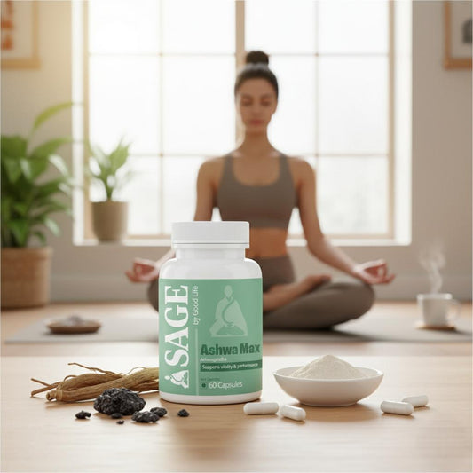 Sage Ashwa Max Capsules: A Holistic Herbal Blend for Vitality and Wellness