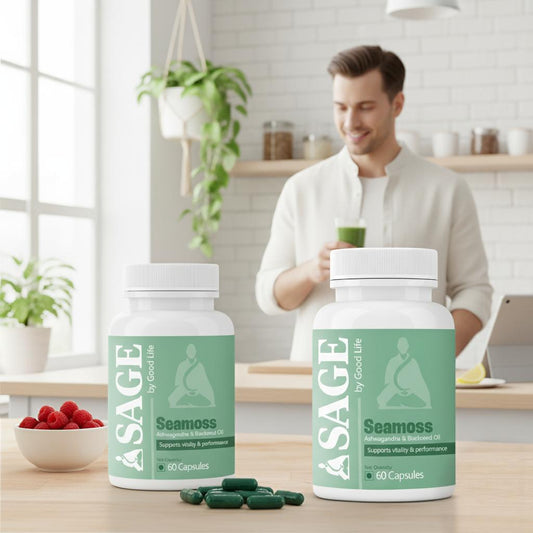 Sage Sea Moss Capsules: A Natural Blend for Immunity, Energy, and Holistic Wellness