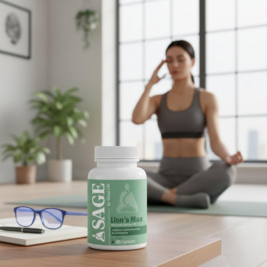 Pure Lion’s Max Caps by Sage: The Ultimate Blend for Strength, Focus & Recovery