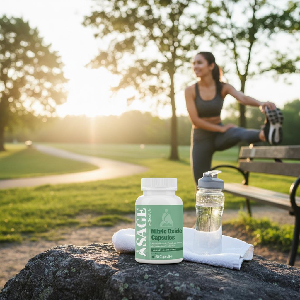 The Ultimate Natural Performance Hack: How Sage by Good Life Nitric Oxide Capsules Boost Circulation, Stamina & Recovery