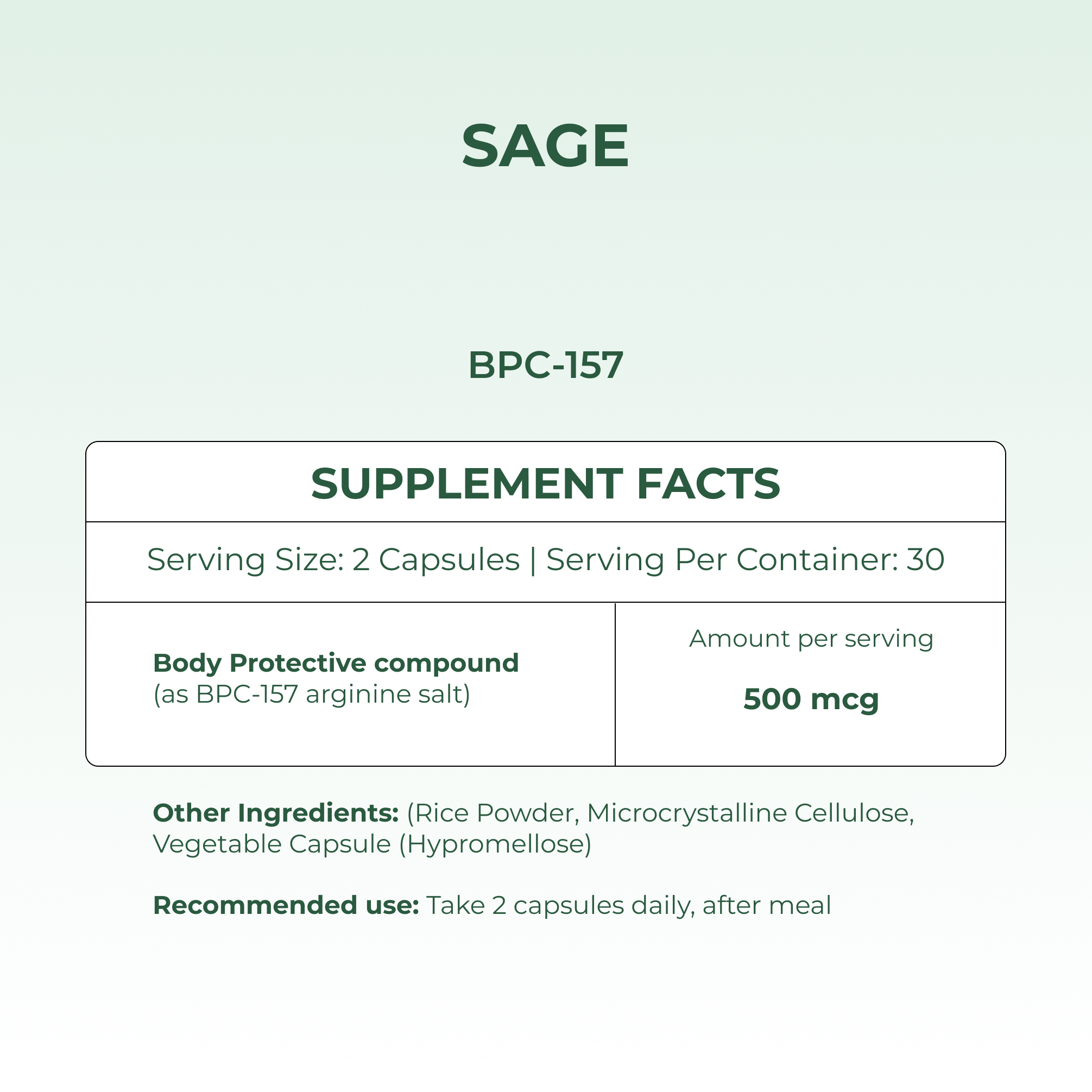 Body Protection Compound (BPC-157)