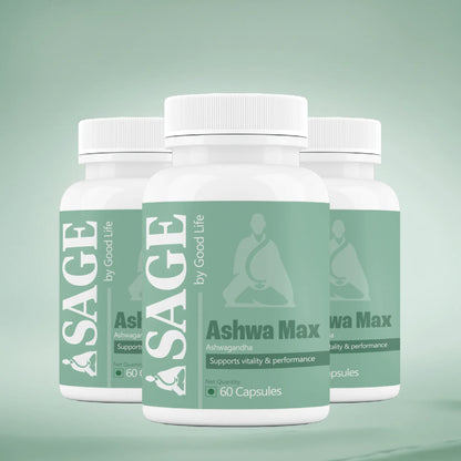 Sage Ashwa Max Capsules: Powered with Shilajit & Safed Musli